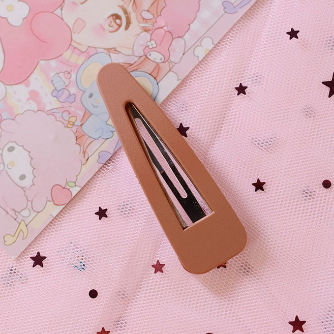 수스다 라운드 삼각 헤어 똑딱핀