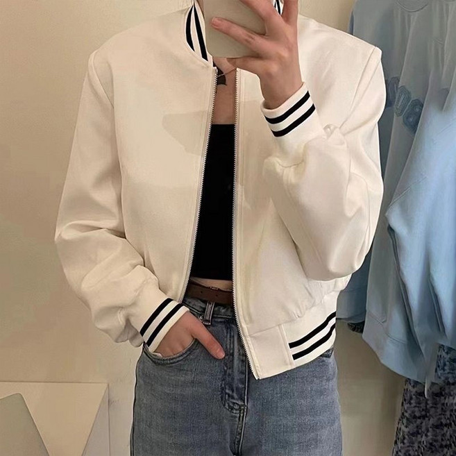 Goodif 女款休閒短版夾克