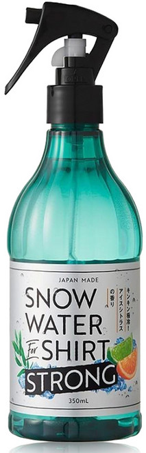 DAILY AROMA JAPAN snow water強效衣物涼感消臭噴霧 柑橘 350ml 日本製造, 1瓶