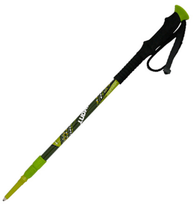 휴몬트 3단 등산스틱 MSL-505 EVA, 그린, 1개
