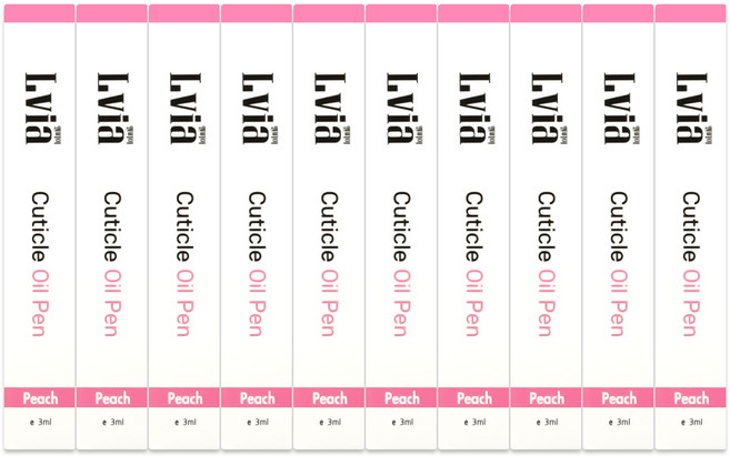 엘비아 큐티클 오일펜 피치, 10개, 3ml