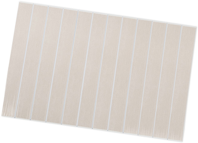 욕조 덮개, 화이트 + 우드, 1개