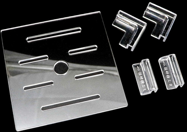 미미네아쿠아 어항수조 아크릴 뚜껑 20큐브용, 투명, 2개