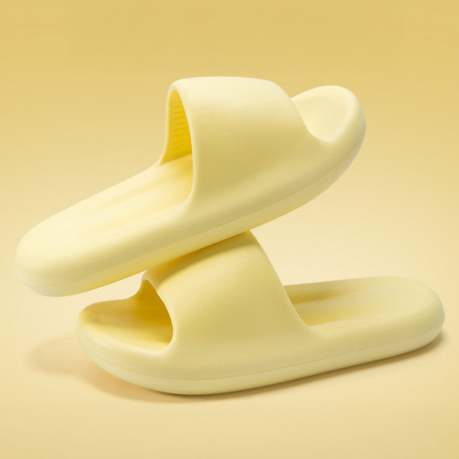 아트조이 EVA 소프트 베이직 슬리퍼, 옐로우, 1개