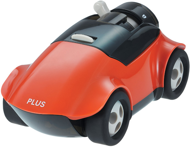 PLUS 普樂士 汽車削鉛筆機 FS-660, 紅色, 1個