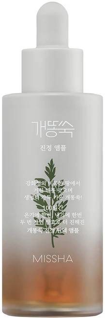 미샤 개똥쑥 진정 앰플, 50ml, 1개 - 쿠팡