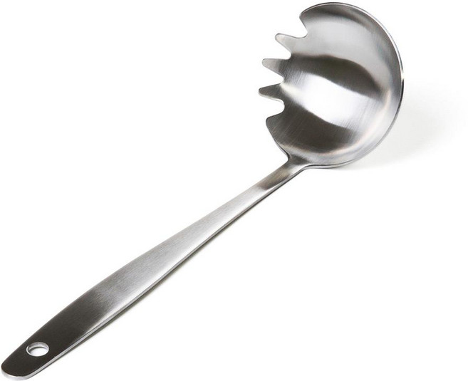 Chefline 艾菲爾系列 不鏽鋼撈麵勺 10007, 銀, 1個