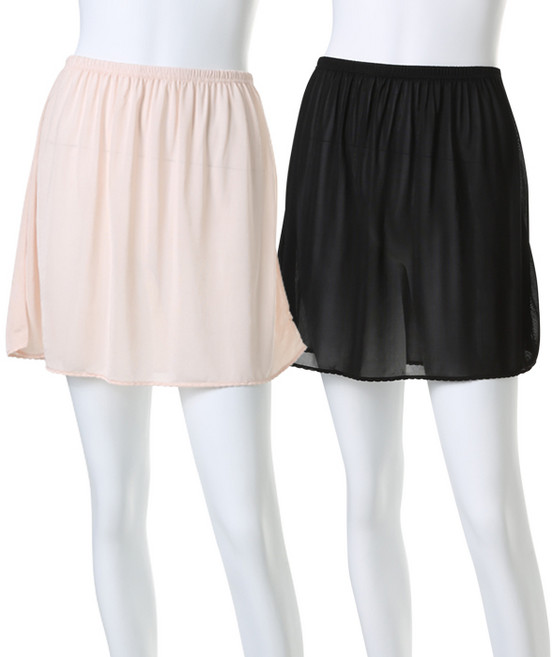 캐리루시 인견 반슬립 속치마 2p