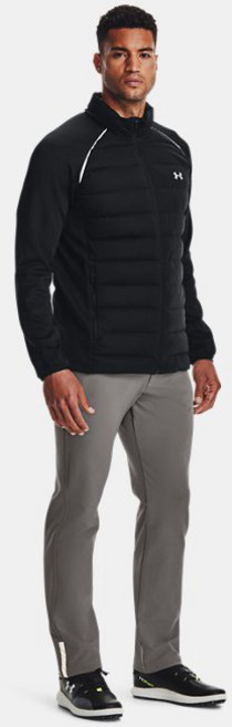 UNDER ARMOUR 安德瑪 男款 UA 高爾夫彈力混合鋪棉夾克 1366290-001