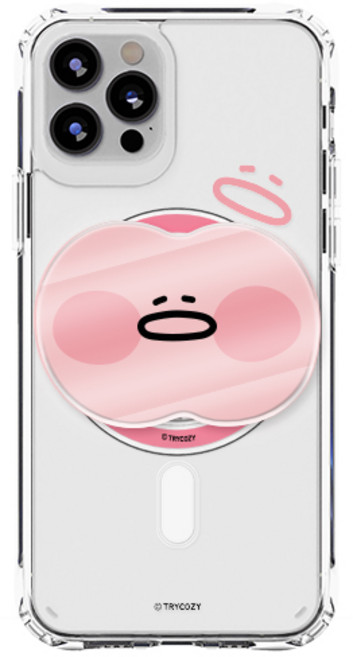 트라이코지 말랑말랑 베이직 젤하드 마그네틱 케이스 + 투명 마그네틱톡