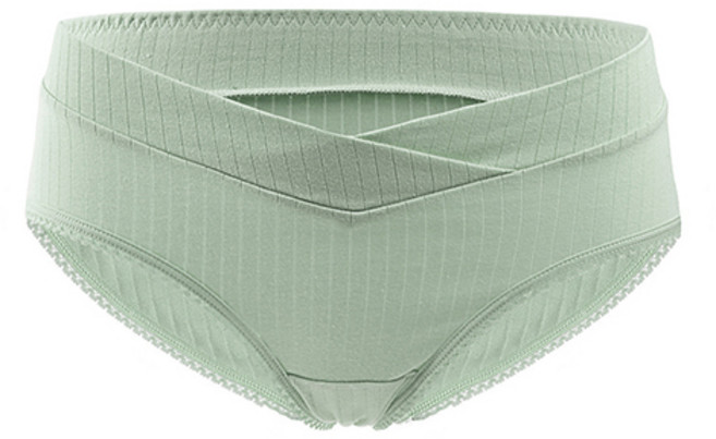 브이사선 편한 레이스 스트라이프 임산부 팬티