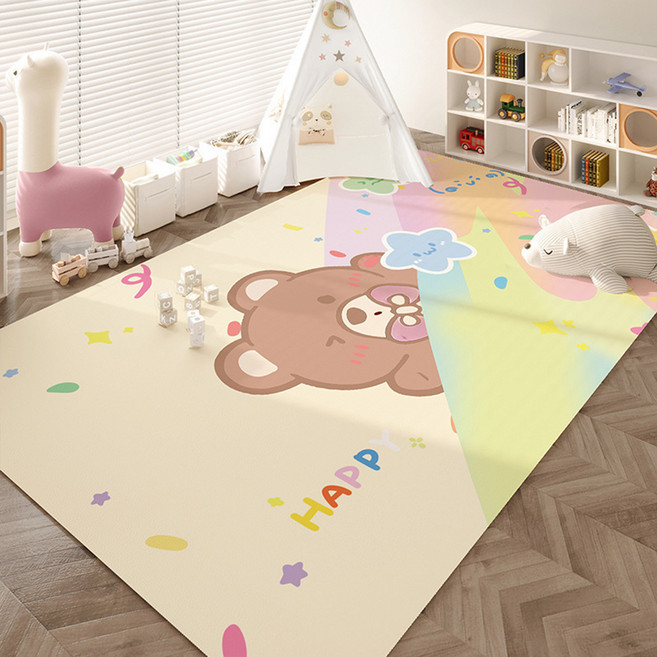 데이소이 요런개 반려동물 방수 미끄럼방지 매트, 7 곰, 1개