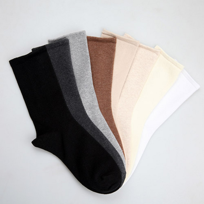 하이삭스클럽 발목이 편한 무압박 임산부 양말 8종 세트 A혼합, 1세트