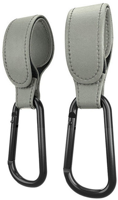 엠케이 심플 유모차 일자형 걸이, 그레이, 2개