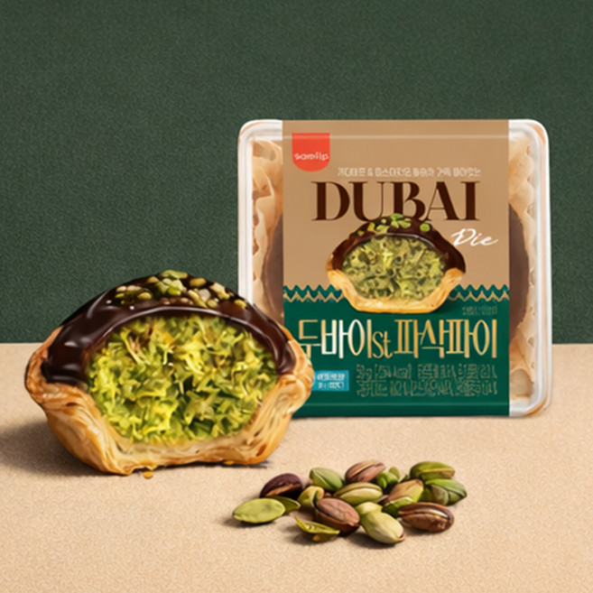 삼립 두바이 파삭파이, 50g, 1개
