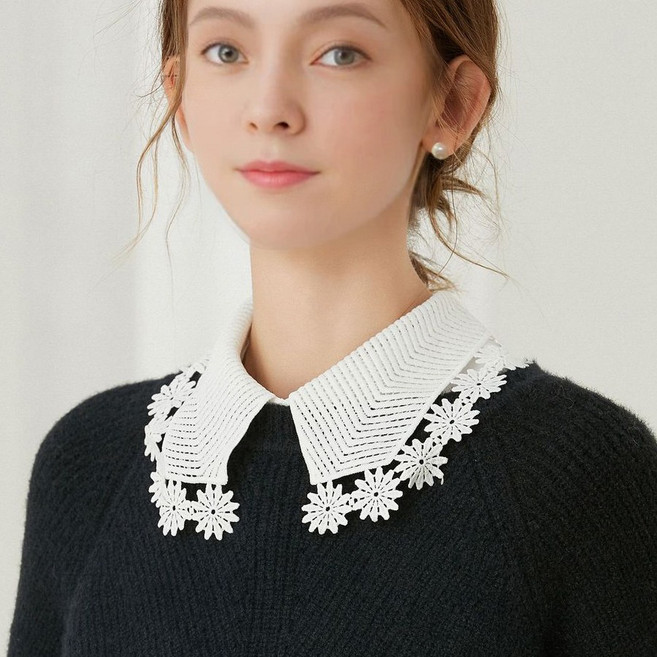 마이워니 페이크 카라 넥케이프 레이어드 이너 목카라