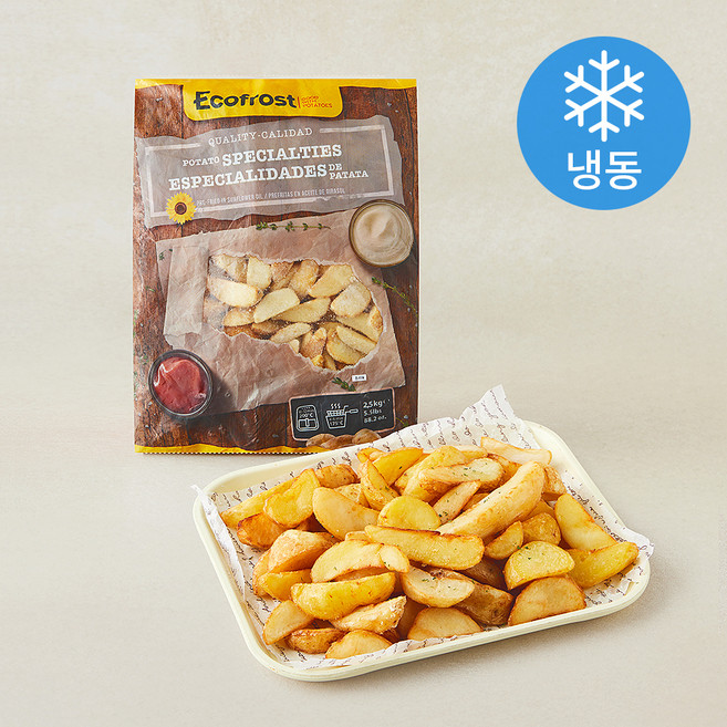 에코프로스트 스킨온웻지 (냉동), 2.5kg, 1개
