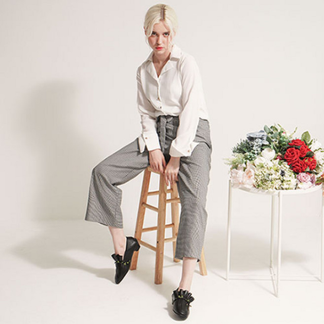 머스트바인 여성용 쉰브론 궁전 로퍼 MN210328