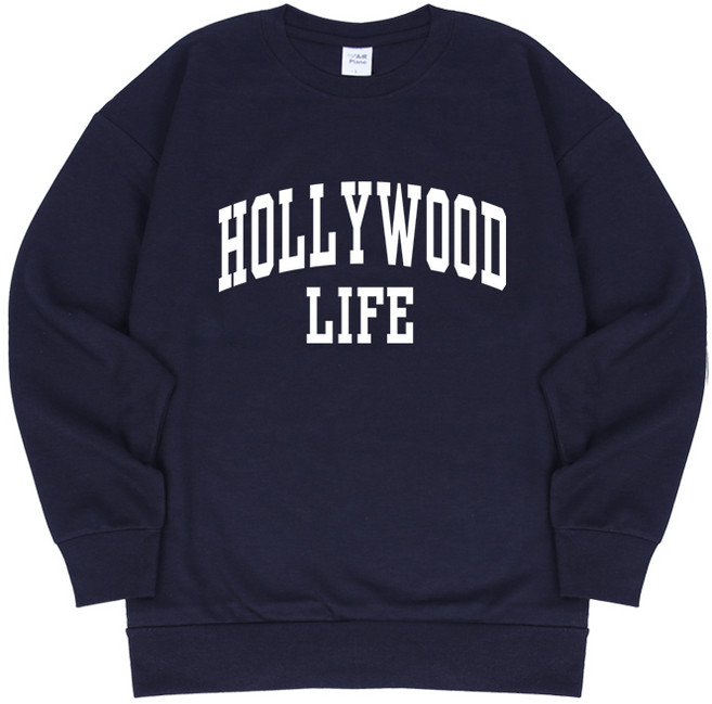 에어플레인 할리우드 라이프 오버핏 맨투맨