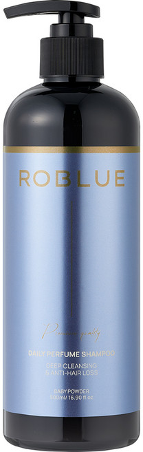 로블루 마이크로 딥 바이옴 비듬 탈모 케어 샴푸 베이비파우더향, 1개, 500ml