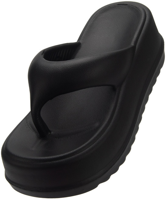 유세븐 여성용 키높이 쪼리 슬리퍼 DM플로트