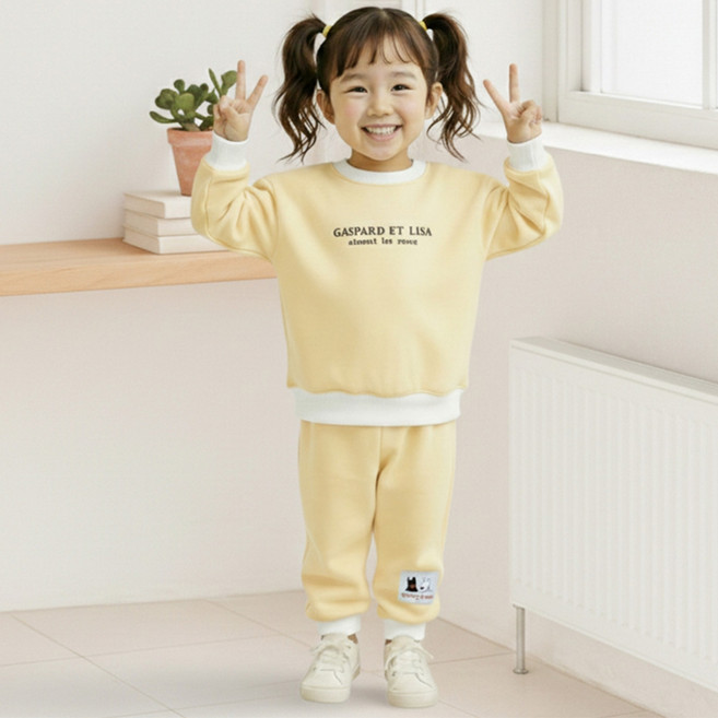 키즈꼬모 아동용 가스파드와리사 로즈월드 세트