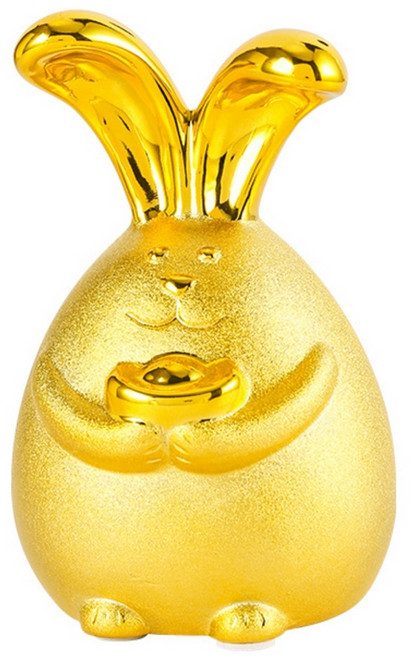 쿠밍 황금 토끼 저금통 중형, 1개
