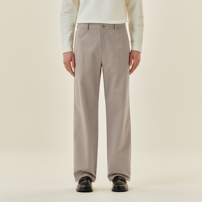 마인드브릿지 남성용 세미 와이드 밴딩 팬츠 MZPT0102