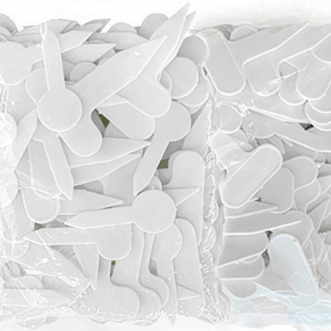 다농 4종 혼합 라벨 식별표 100p 세트, 흰색