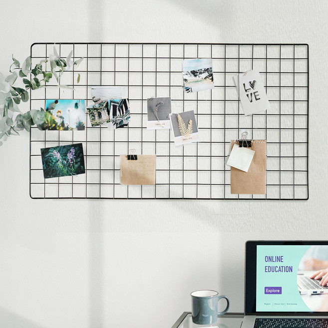 알뜨리 네트 철망 920 x 420 mm, 1개, 블랙