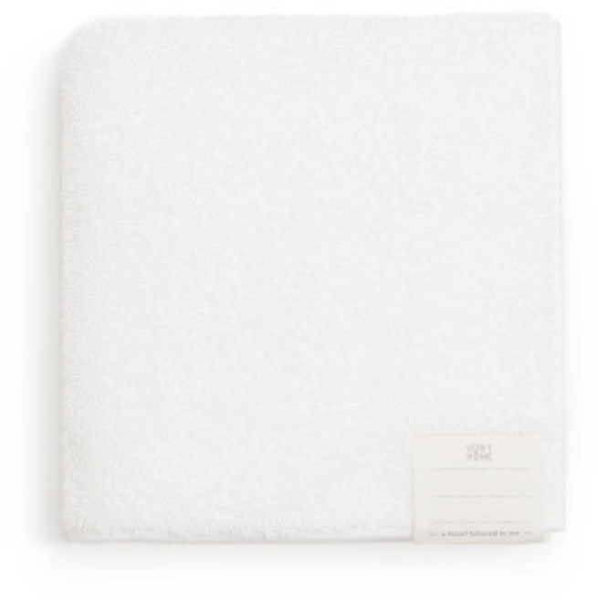 나혼자쓰는 페이스타월 180g 극세사 40 x 80 cm, 화이트, 1개