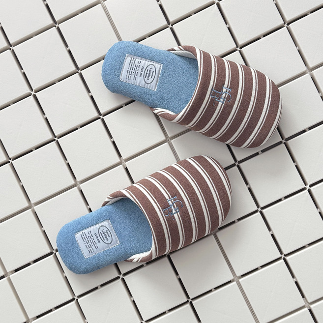 라벨라코 바빌론 쿠션 보온 방한 층간소음 실내화, 스카이, 1개