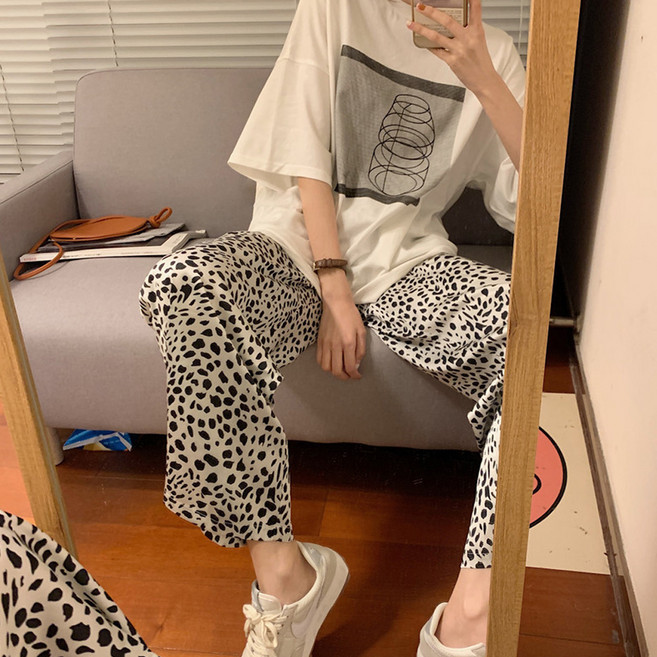 Elsso 女款睡衣 短袖T恤 + 長褲 家居服 室內服 睡衣 上下套裝