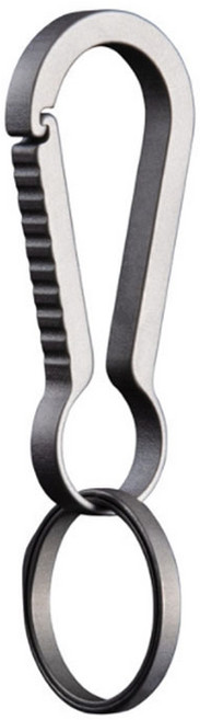 티타늄 느낌표 열쇠고리, 실버, 1개