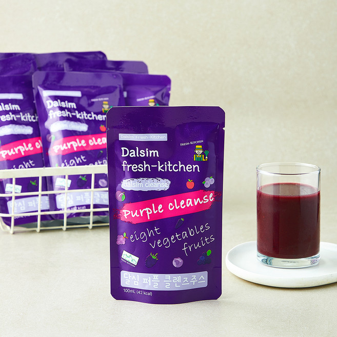 달심 퍼플 클렌즈 주스, 100ml, 10개