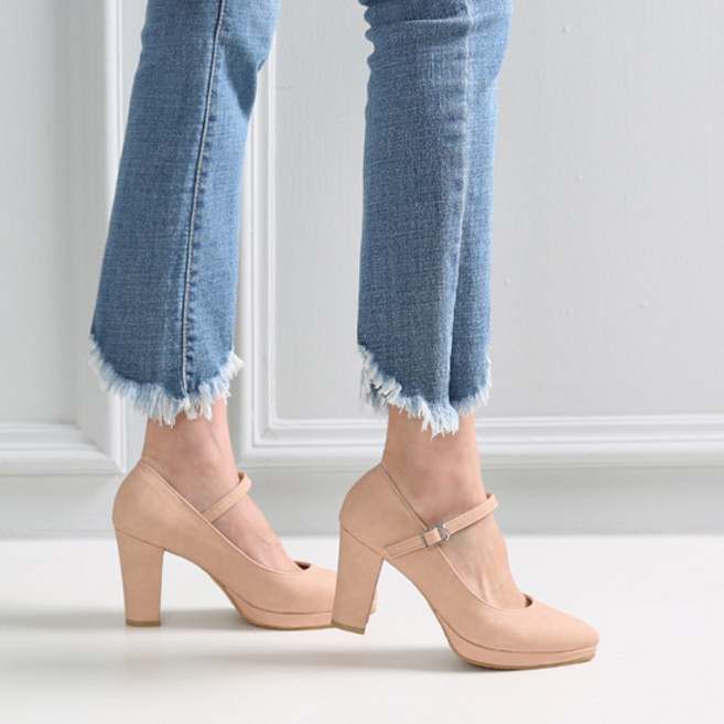 벨레페 여성용 팅커벨 가보시 메리제인 힐 8.5cm