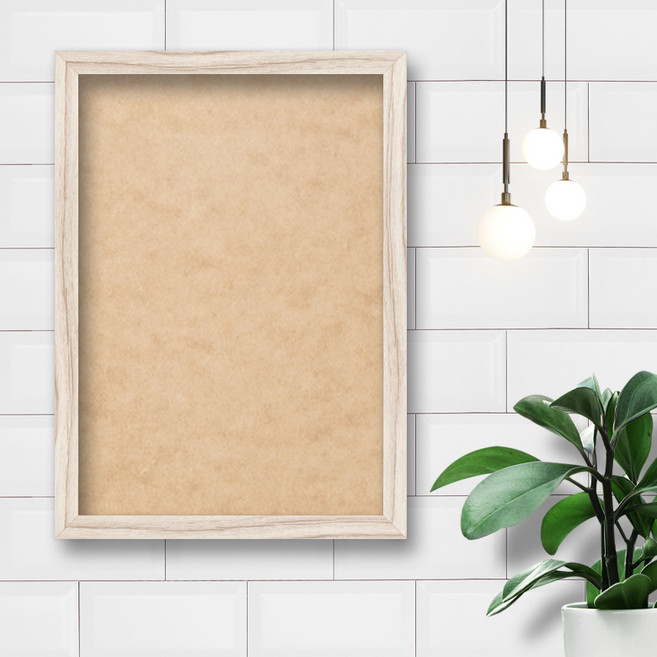 인테리어 그림 포스터 액자 슬림, 1개, 라떼