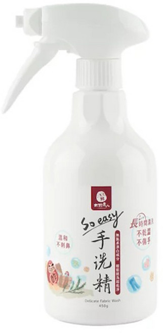 DAWOKO 木酢達人 SoEasy 衣物專用手洗精, 450g, 1瓶