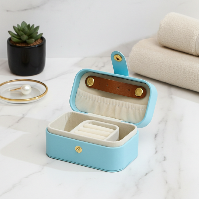 조인메이드 휴대용 콤팩트 주얼리 액세서리 정리함 대형