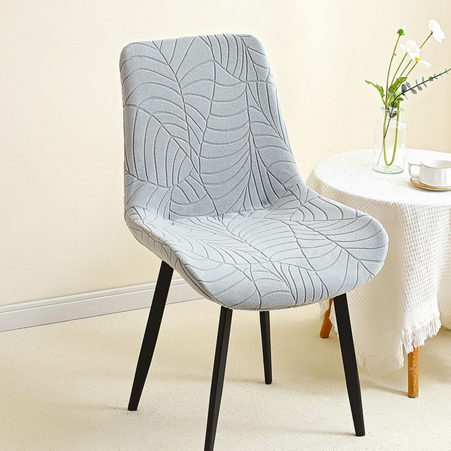 알럽홈 가정용 식탁 곡선형 의자 커버 L261-0110FR, TYPE 4, 1개