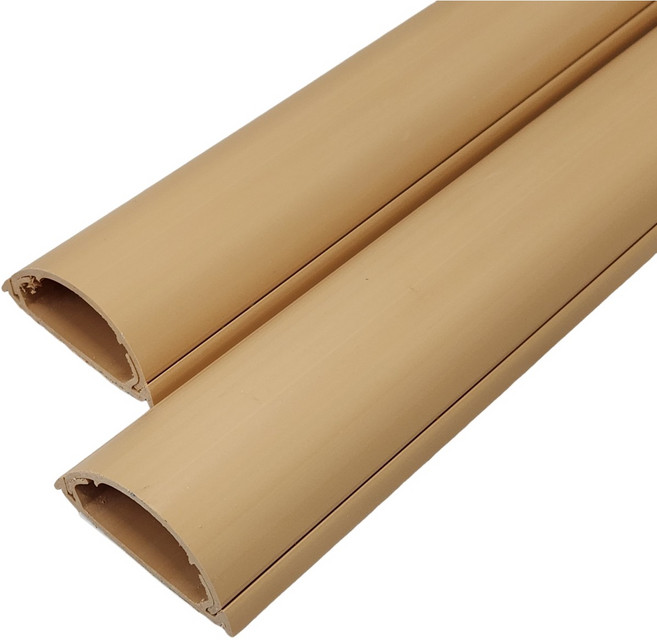 리빙포올 고강도 전선몰딩 4호, 우드색, 4개