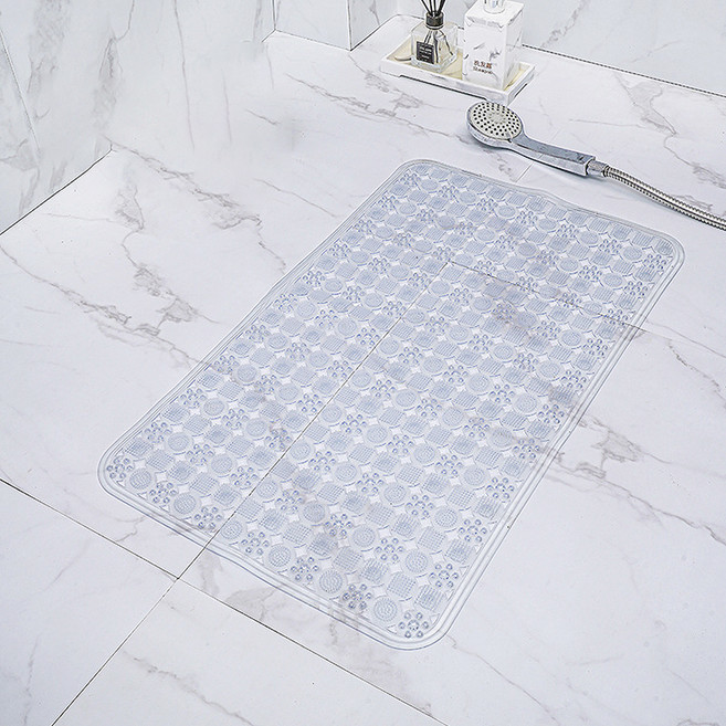 씨티컴퍼니 욕실 미끄럼방지 매트, 그레이, 1개