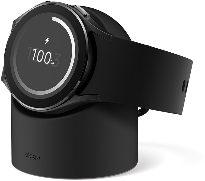 엘라고 GW2 갤럭시워치 충전거치대, 블랙