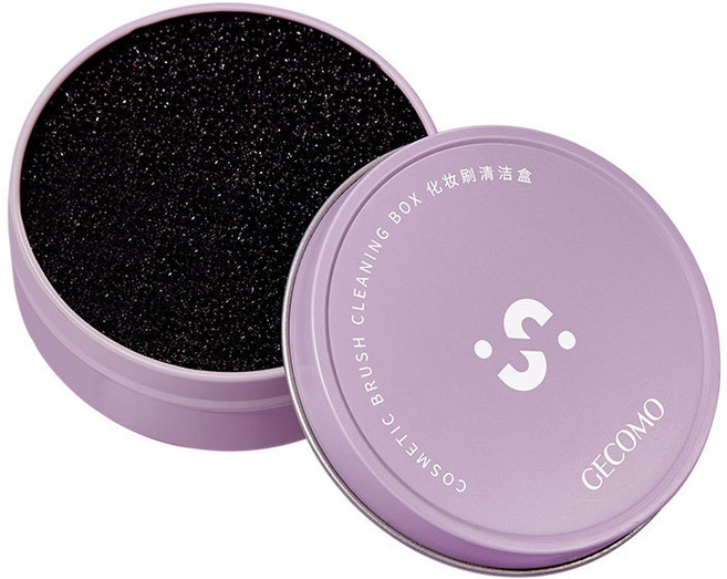 미니맥시 메이크업 세척 클리너, 퍼플, 1개