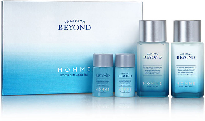 비욘드 옴므 피트니스 기초화장품 2종 세트, 1세트