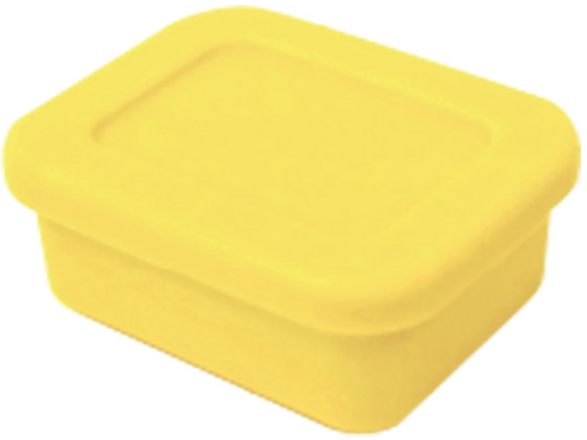 유하우스 삶아 쓰는 실리콘 밀폐용기 옐로 150ml, 1개, 단품