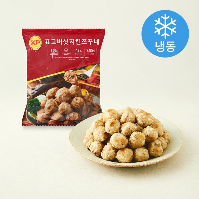 KP 표고버섯 치킨 쯔꾸네 (냉동), 500g, 1개