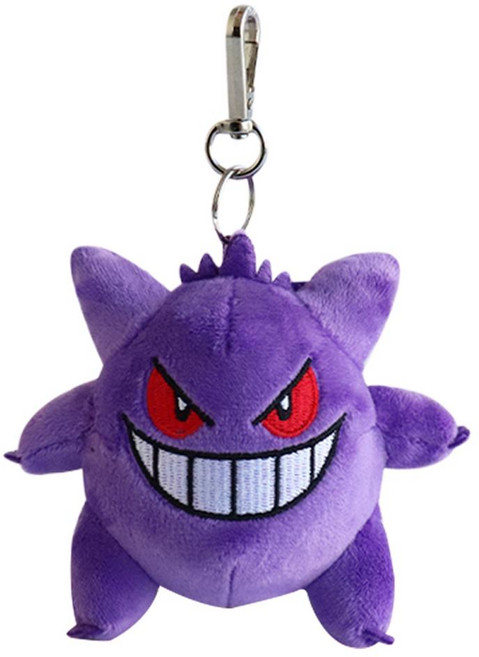寶可夢 耿鬼 絨毛娃娃 8cm, 紫色, 1個