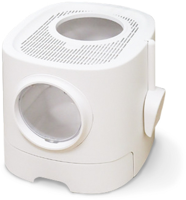 펫트리움 고양이 탑도어 서랍형 하우스형 화장실, 화이트, 1개