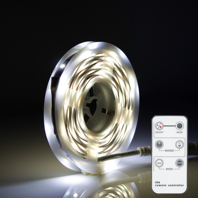 가온에이앤씨 리모컨형 LED 라인 조명 2m, 퓨어 화이트, 1개